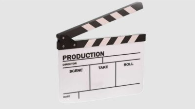 Klasická filmová klapka